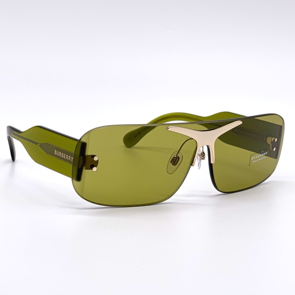 NEW BURBERRY BE3123 3917 GREEN SUNGLASSES BE 3123